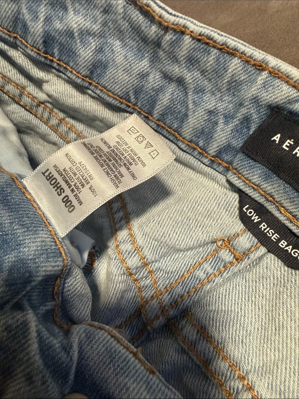 Aeropostale Light Blue Straight Leg Women's Jeans kit girl - Picture 3 of 7